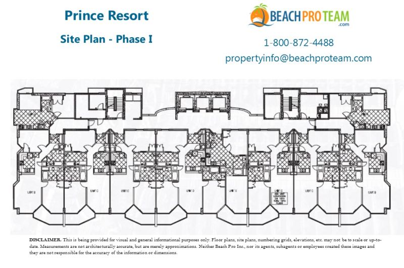 Prince Resort I Site Plan